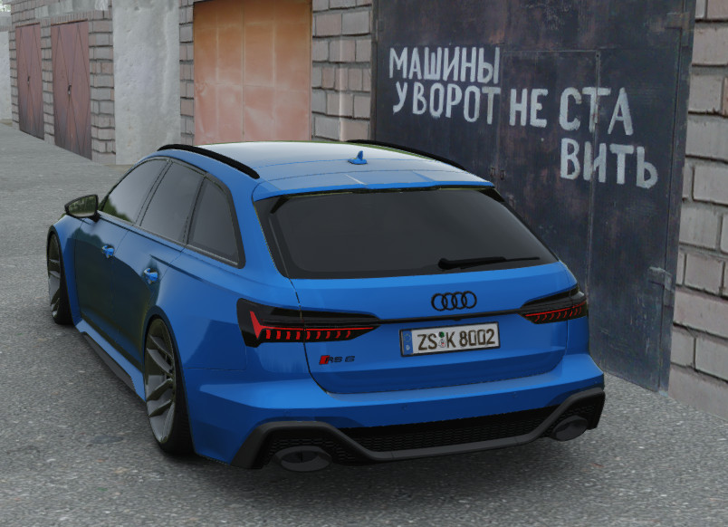 Audi RS6 2021 V2 Tuned для Assetto Corsa